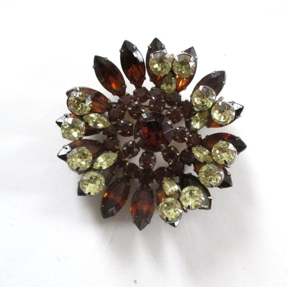 Jay Flex Sterling Brooch Large Size Made in Canada Vintage - Picture 1 of 6
